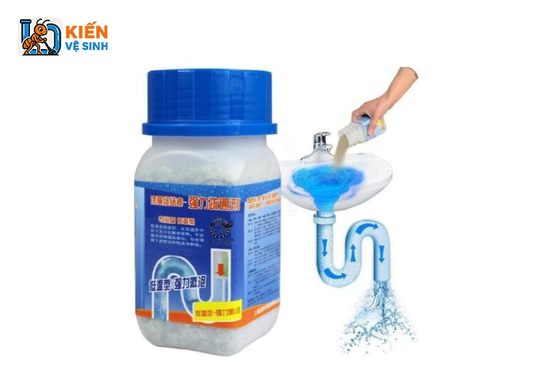 Hướng dẫn cách sử dụng bột thông cống