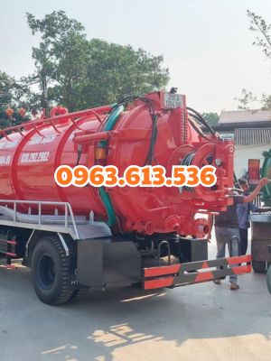 hút bể phốt hộ gia đình tại đội cấn