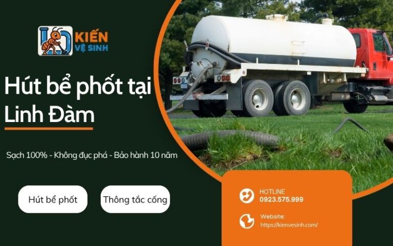 Hút bể phốt tại Linh Đàm uy tín, giá rẻ, bảo hành 3 năm 4 Hút bể phốt tại Linh Đàm