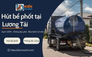 Hút bể phốt tại Lương Tài