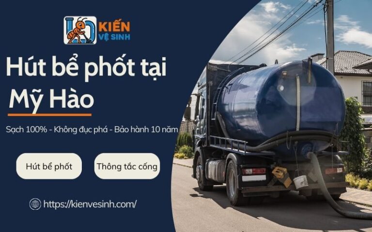 Hút bể phốt tại Mỹ Hào