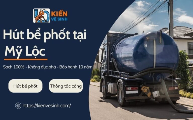 Hút bể phốt tại Mỹ Lộc