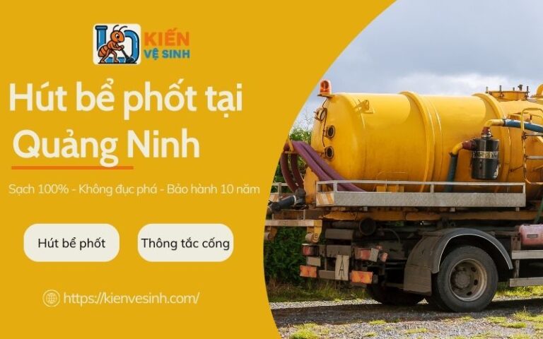 Hút bể phốt tại Quảng Ninh