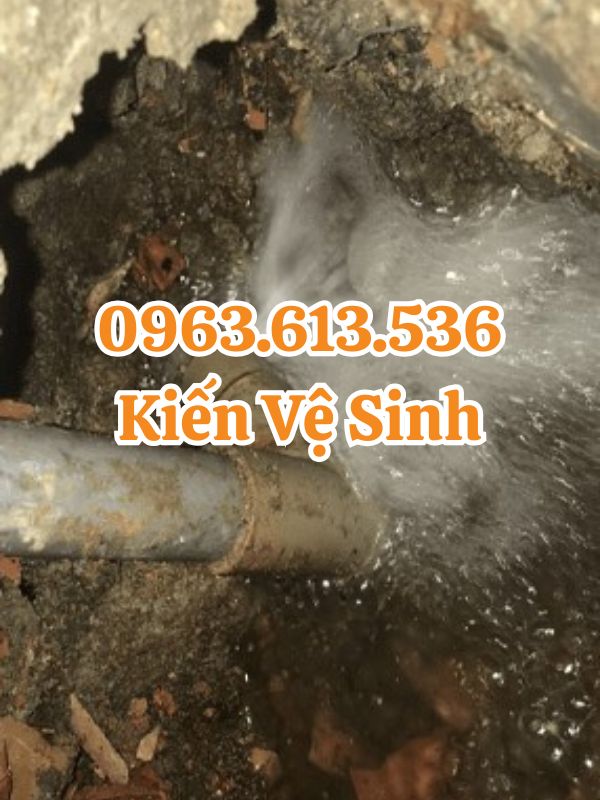 Nước ngầm bị rò rỉ làm lãng phí thiệt hại kinh tế