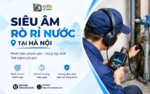 Dịch vụ thợ dò tìm siêu âm rò rủ nước tại Hà Nội