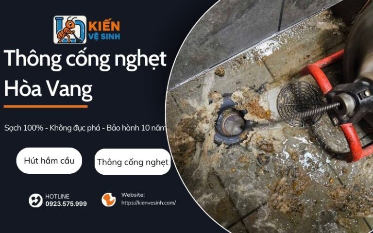 Thông cống nghẹt Hòa Vang