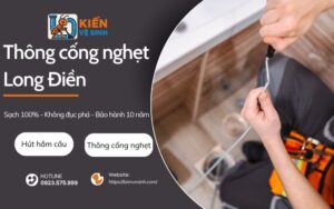 Thông cống nghẹt Long Điền