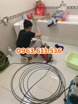 Thông tắc hố thoát sàn nhà tắm tại Quận 10