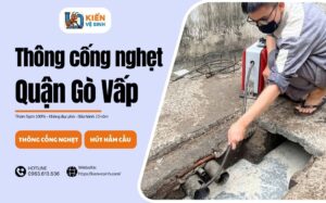 Dịch vụ thông cống nghẹt Quận Gò Vấp