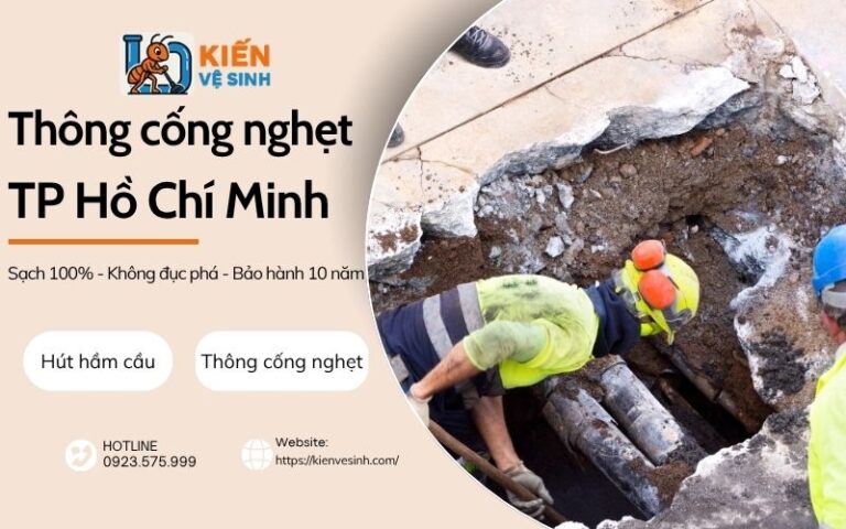 Thông cống nghẹt TPHCM trọn gói triệt để, giá rẻ 49.000đ/lần【HOTLINE: 0963.613.536】 5 Dịch vụ thông cống nghẹt TPHCM