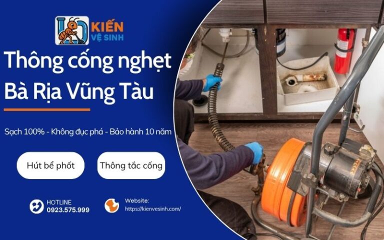 Thông cống nghẹt Vũng Tàu