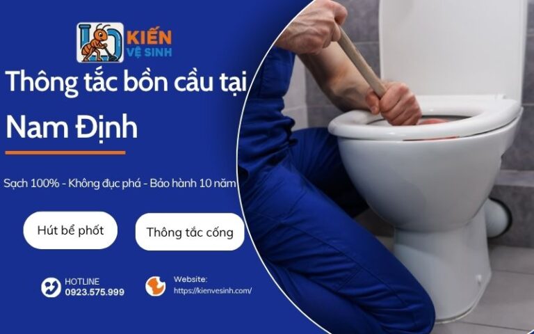 Thông tắc bồn cầu tại Nam Định giá rẻ 69k, BH dài hạn đến 4 năm 5 Dịch vụ thông tắc bồn cầu tại Nam Định