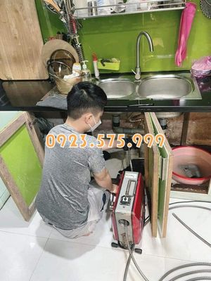 Thông tắc chậu rửa tại nhà dân ở Hà Nam