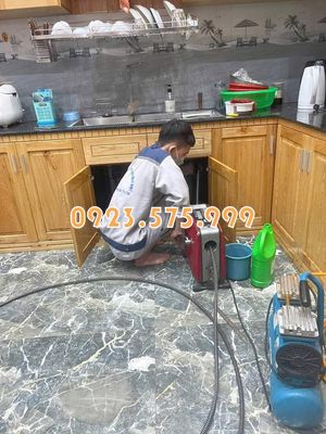 Thông chậu rửa bắt bằng máy lò xo