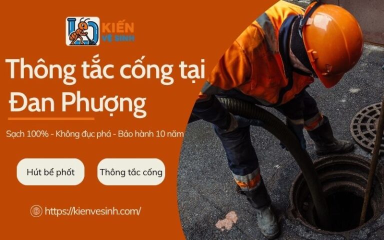 Thông tắc cống tại Đan Phượng