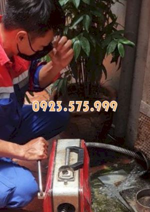 Dịch vụ thông tắc cống xử lý triệt để mọi sự cố tắc nghẽn tại Khoái Châu