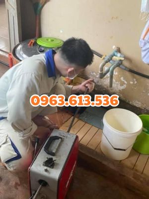thông tắc cống thoát nước tại Lạc Thủy