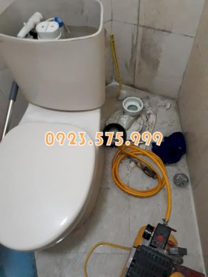 Thông tắc cống nhà vệ sinh tại Lục Ngạn Bắc Giang
