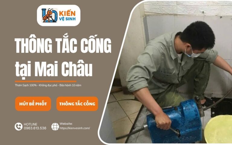 Thông tắc cống tại Mai Châu không đục phá, trọn gói giá rẻ 49k/lần SĐT 0963.613.536 5 thông tắc cống tại Mai Châu