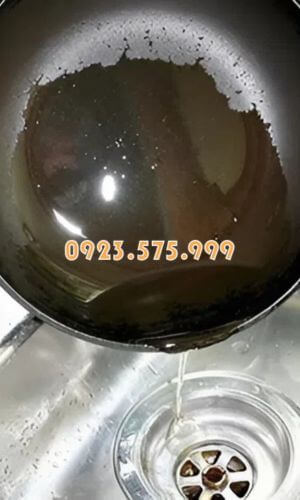 Thông tắc cống tại Nam Sách giá rẻ sạch triệt để 100%, không mùi hôi, bảo hành 3 năm 42 Đổ dầu mỡ xuống bồn rửa bát