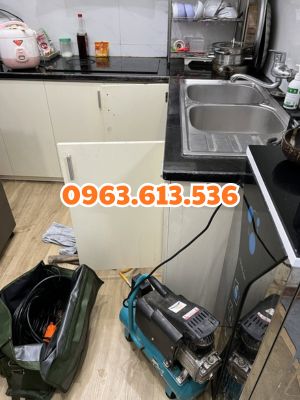 Thông tắc chậu rửa bát tại Phú Đô