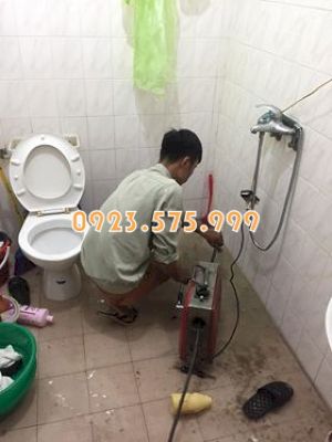 Dịch vụ thông tắc cống nhà tắm gia đình ở Sóc Sơn