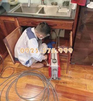 Dịch vụ thông tắc cống bồn rửa bát tại Tân Sơn